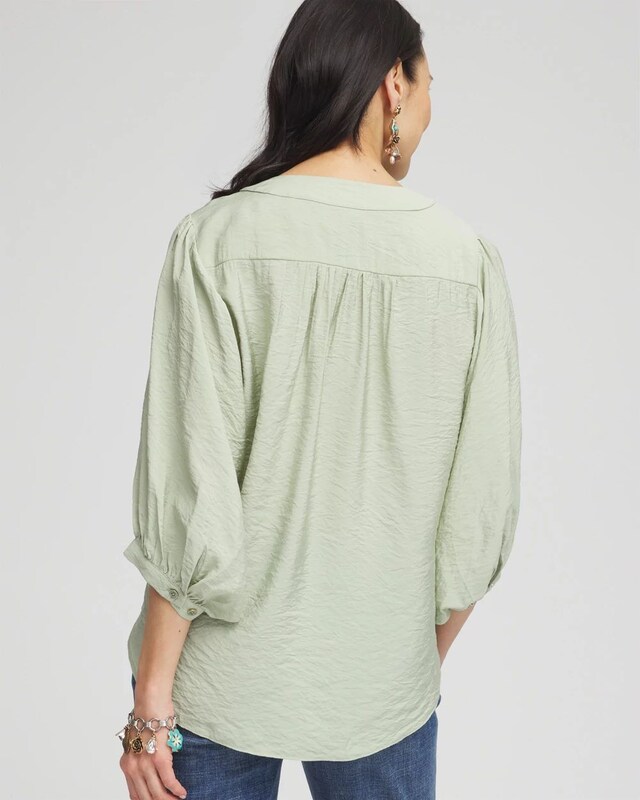 Tie-Front Blouse - image 3